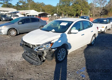 2019 Nissan Sentra Sv из США, поврежденный, VIN 3N1AB7AP2KY260608
